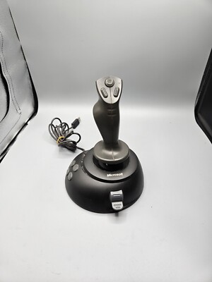Microsoft SIDEWINDER JOYSTICK X08-59073 USB Flightstick Controller