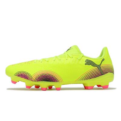 PUMA future イエロー Puma Future 8 Play Yellow Alert Sun Struck Men FG/AG Soccer Shoes