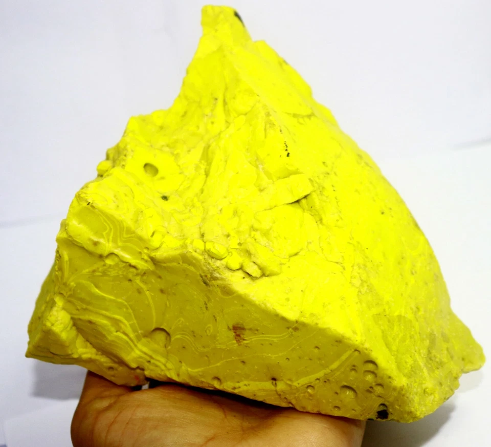 Скидка 40% и доставка FedEx 11820 карат сертифицированный натуральный желтый опал огромные драгоценные камни необработанные - Изображение 2 из 4