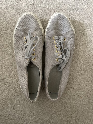superga grey suede