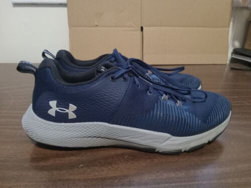 Scarpa da ginnastica Under Armour Charged Engaged da uomo taglia 9 3022616-401 blu grigio