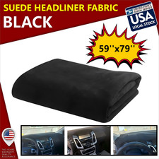New 59''x79'' Suede Headliner Fabric Foam Car Roof Repair Upholstery Material
