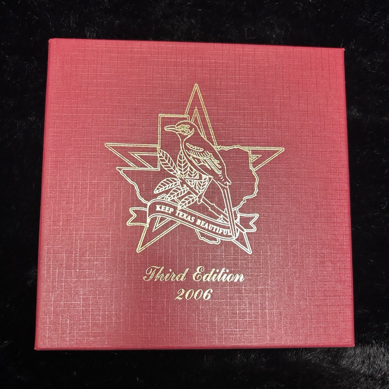 Keep Texas Beautiful 2006 Mockingbird Ornament Signed w/ Box