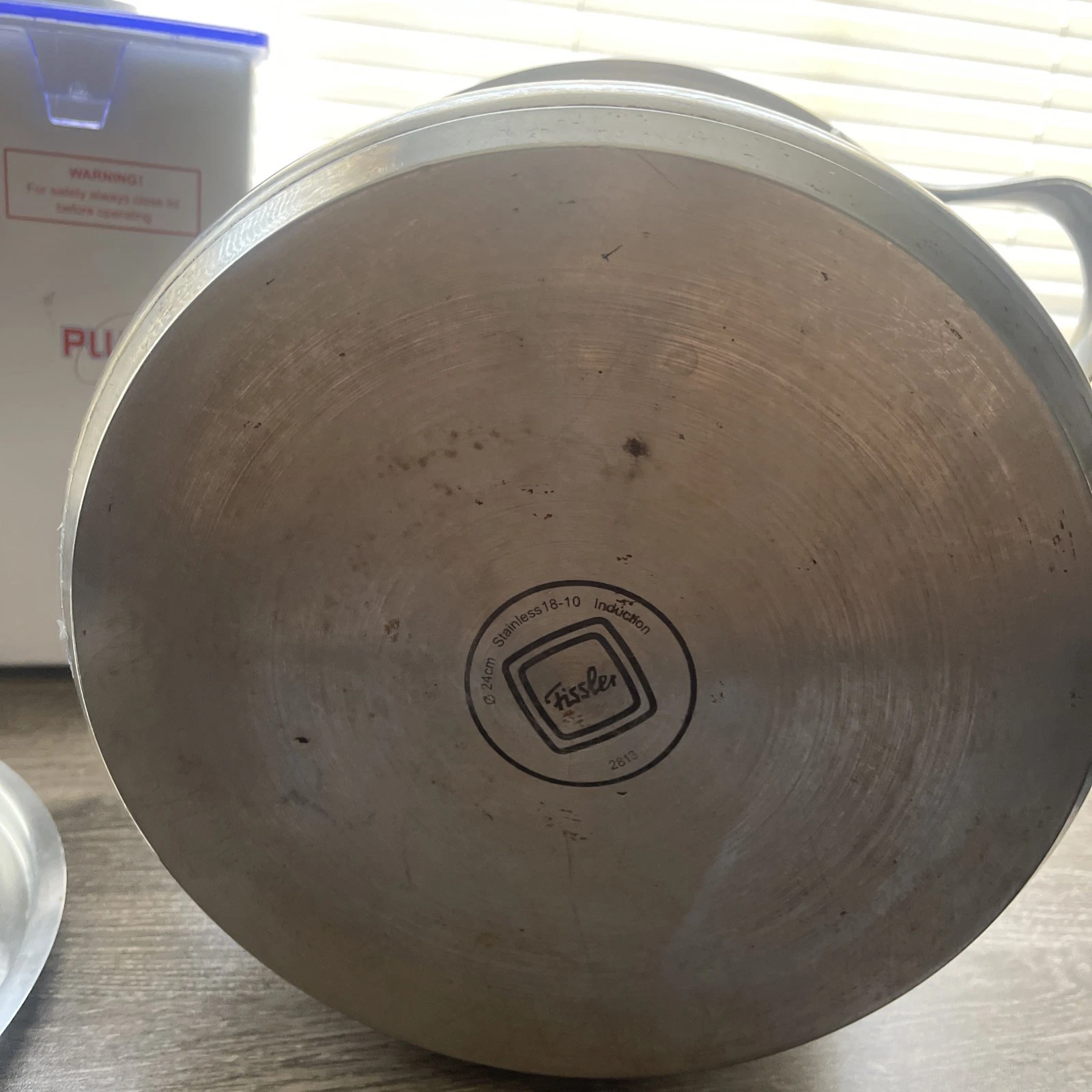 FISSLER Stainless Steel Pot 024cm Stainless 18-10 Induction 18-10
Opens in a new window or tab
