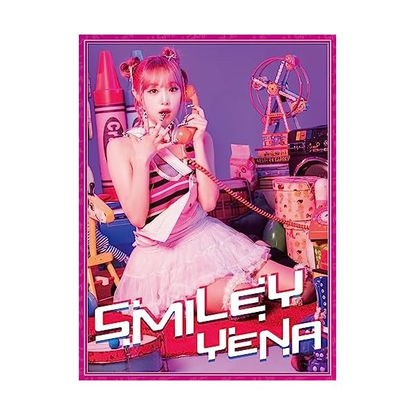 YENA SMILEY Japanese Ver. feat. CHANMINA Edition Type A CD Official Exclusive