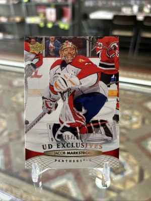2011-12 Upper Deck Series 1 #122 Jacob Markstrom Rare UD Exclusives SP /100!!!