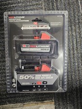 Milwaukee M18 REDLITHIUM HIGH OUTPUT XC6.0 Li-Ion Battery Pack 2 Pk 48-11-1862