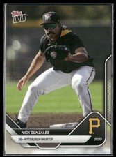 2025 Topps Now Road to Opening Day Pittsburgh Pirates #OD-235 Nick Gonzales