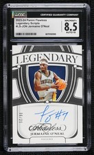 2023-24 Panini Flawless Legendary Scripts 6/25 Jermaine O'Neal CGC 8.5 Auto h8q
