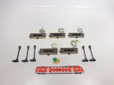Märklin H0 AC 5x Entkuppler Voie M Avec 5113 Lampadaire Très Bien / Mint