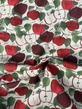 Apple Print Multi  Coloured By JOANN 100%  Cotton Fabric 45”3 M