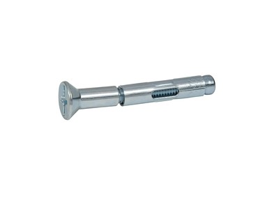 CONFAST 3/8'' x 5'' Flat Sleeve Anchor Zinc Plated (50 per Box)