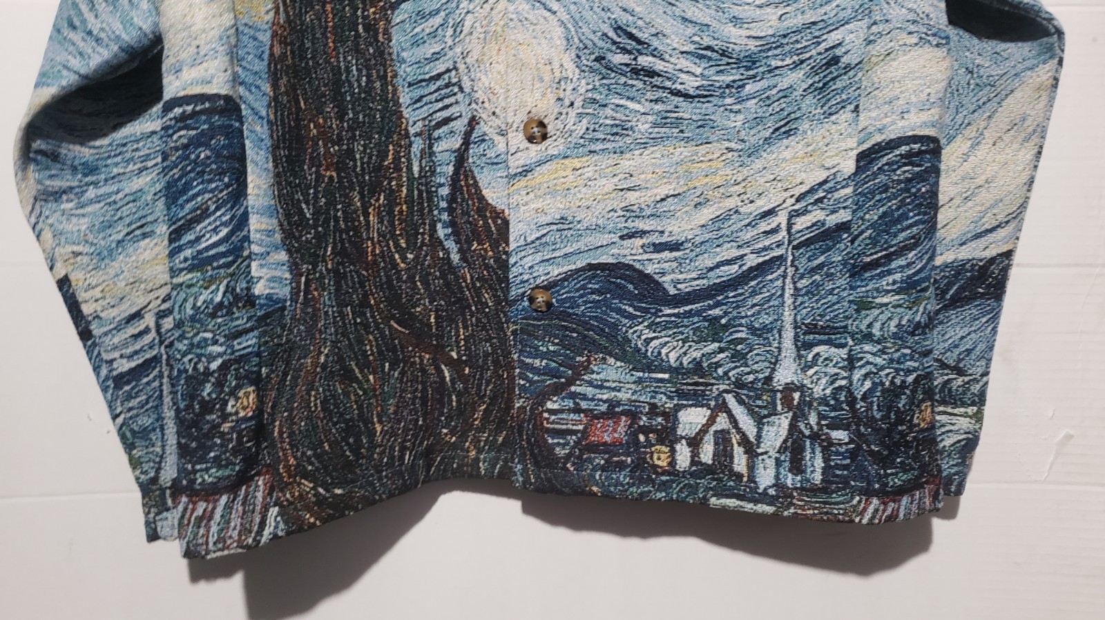 Super Massive Jacket Mens Medium Starry Night Pri… - image 4