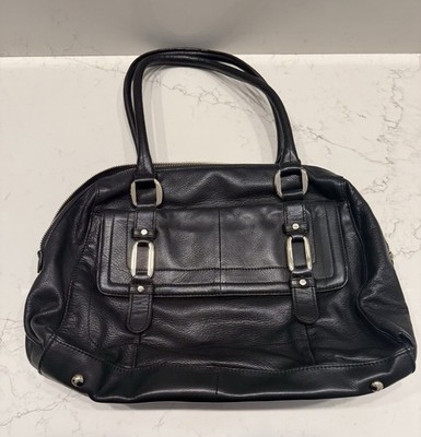 B Makowsky Shoulder Handbag In Black
