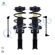 Set 4 Front Sway Bar Link-Quick Complete Strut For 2008-2014 Mercedes-Benz C300
