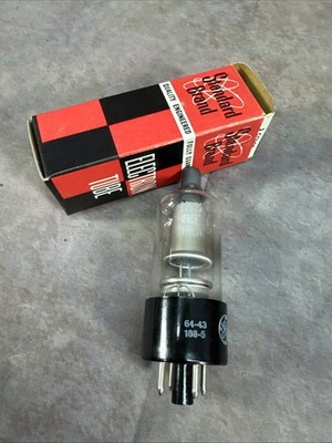 Vintage Electron Standard Brand Tube 64-43 NOS NIB NEW OLD STOCK
