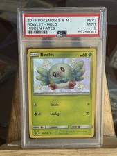 Pokemon PSA 9 Rowlet SV2/SV94 Hidden Fates Baby Shiny Vault Rare Holofoil 2019 on eBay