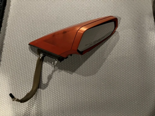 2010-2015 Chevy CAMARO Passenger Side View Mirror Power Non-heated Orange OEM