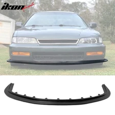 Fits 96-97 Honda Accord MDA Style Unpainted Front Bumper Lip Lower Spoiler - PU