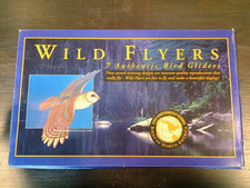 1993 Wild Flyers 7 Authentic Bird Gliders North American Collection, pre-owned