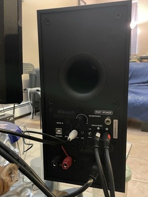 Klipsch R-40PM Powered Bookshelf Speakers (Pair)