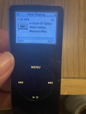 Apple 2GB iPod Nano 1st Generation Black A1137  Tested  Working