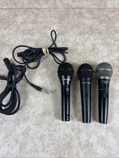 3 Dynamic Microphone Lot Peavey Audio Technica, Untested JJT
