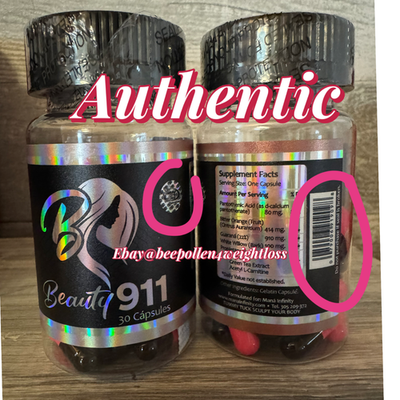 #ad Beauty 911 Weight Loss Authentic Tummy Tuck Mana Infinity Capsules $40.50