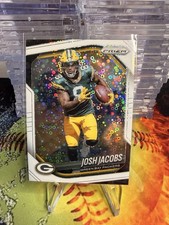 2025 Panini Prizm - Josh Jacobs #188 White Disco Prizm
