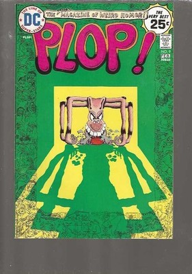 PLOP 9 - VF 8.0  - - WOLVERTON COVER - 1973  SERIES - BRONZE  AGE DC COMICS