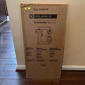 SQUARE D QOC30UFW Load Center Cover: 15.44"W x 31.06"L,Non-Vented,30 Spaces New