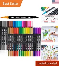 Dual Markers Brush Pens Stocking Stuffers, 36 Art Markers Christmas Gifts for...