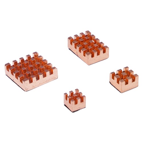 Kühlkörper Effizienz Boost Pack 20 Reinkupfer Einheiten für Raspberry Pi B - Picture 6 of 12