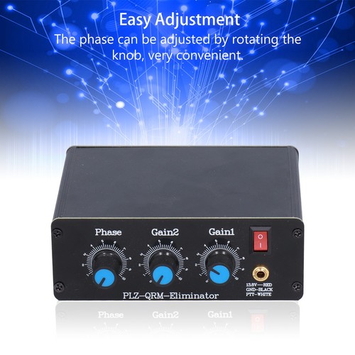 QRM Eliminator Canceller sygnału XPhase Regulowane sterowanie PTT 130 MHz HF-Bä UB - Zdjęcie 16 z 24