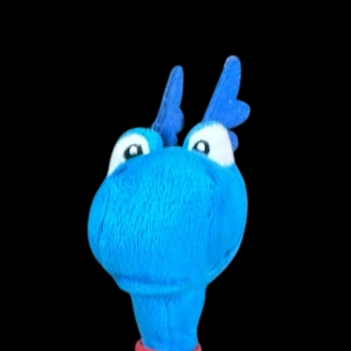 Doc McStuffins Blue Dragon Stuffy 8" Plush Disney Jr Soft Eyes No Tush Tag - Picture 3 of 10