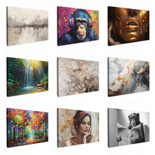 Leinwand Bilder Leinwandbild Modern Wanddeko Wandbilder Wohnzimmer XXL