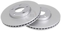 2X A.B.S. Bremsscheibe 16878 FüR VW 3B5 Passat 3B2 B5 Variant Syncro 4Motion TDI