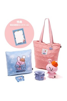 ハッピーバッグ２０２４　ＣＯＯＫＹ　ＢＴ２１ BTS BT21 COOKY Happy Bag set 2025 Line Friends Official from