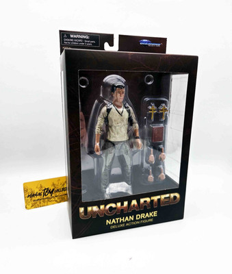 Uncharted Select - Nathan Drake Deluxe Actionfigur 18cm Diamond Select Toys
