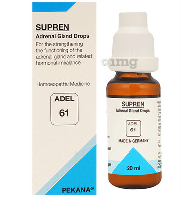 ADEL 61 Drops 20ml Pack SUPREN Adel PEKANA Germany OTC Homeopathic Drops
