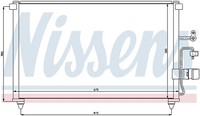 1X Nissens 94639 Kondensator Klimaanlage FüR Daewoo Chevrolet