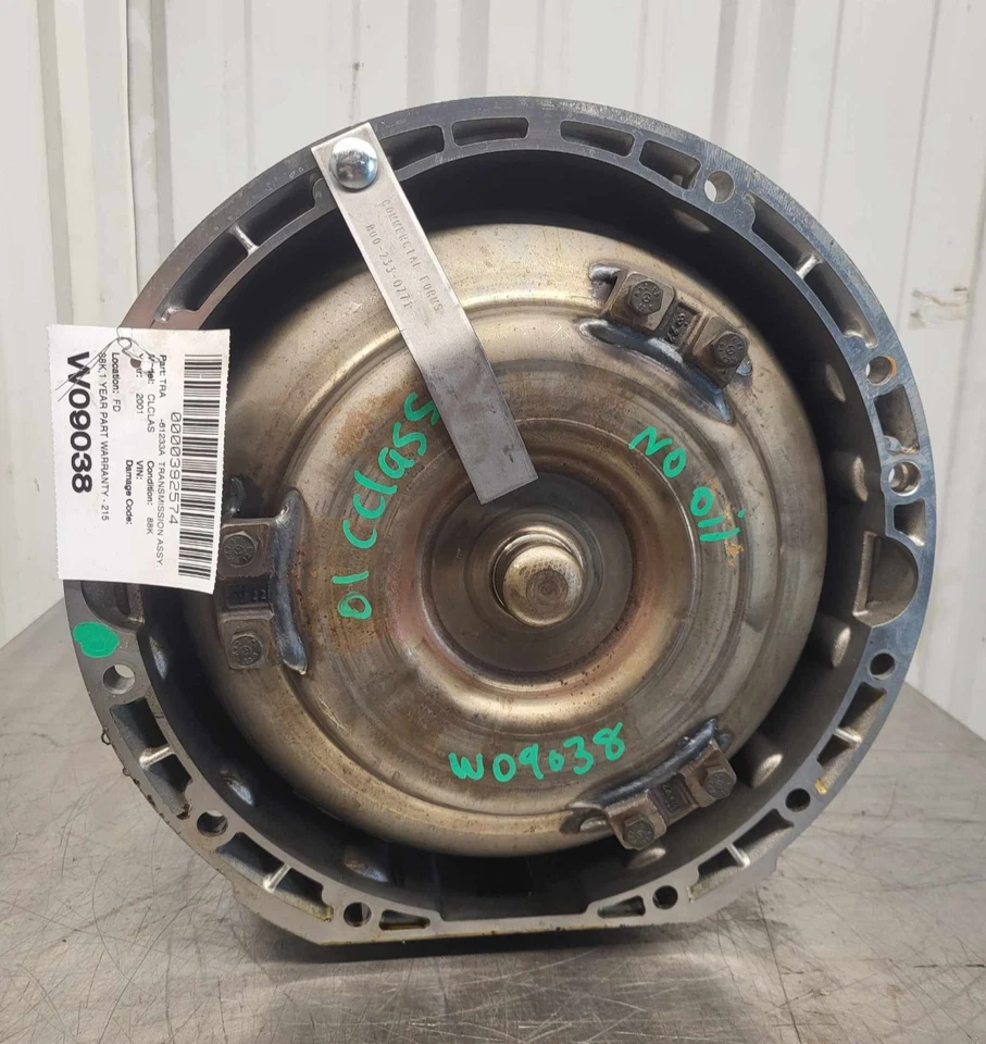 2001 Mercedes CL55 AMG 5.5 Automatic Transmission Assembly 88K RWD 722.636 01-02 — 第 4/4 张图片