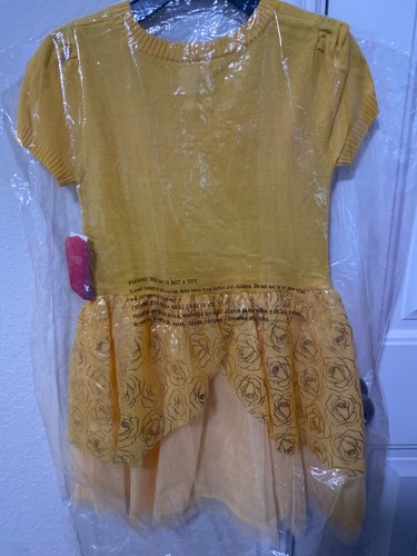 disney princess light sweater dress ( sleeping beauty/belle) 2pk size 7/8 - Picture 9 of 9