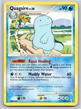 2007 POKEMON QUAGSIRE SECRET WONDERS 60/132 UC LP A90668 FREE S&H on eBay