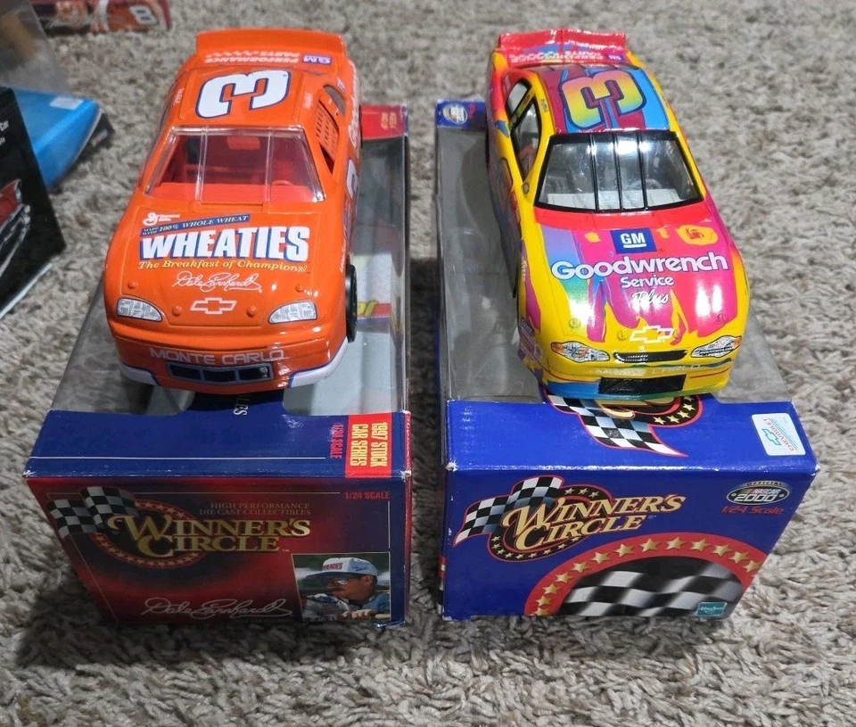 Combo de 2 coches Dale Earnhardt Peter Maxx And Wheaties Monte Carlo Foto 2 de 4