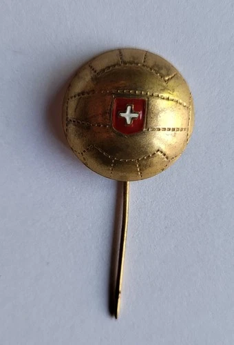 Vintage Switzerland Ball Football Federation Association stick pin badge