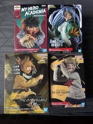 MHA My Hero Academia Deku Izuku Nejire Himiko Toga Anime Figure DX Banpresto