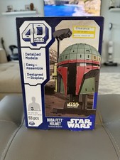 Star Wars Boba Fett Helmet 4D Build Cardstock...