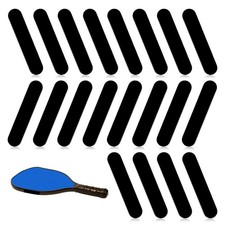 20 Pcs Weight Tape for Pickleball Paddles, 3g 5 x 1cm, black