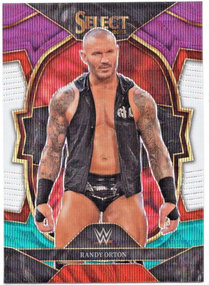 RANDY ORTON 2023 Panini Select WWE Tri-Color Prizm #30 Pro Wrestling Card